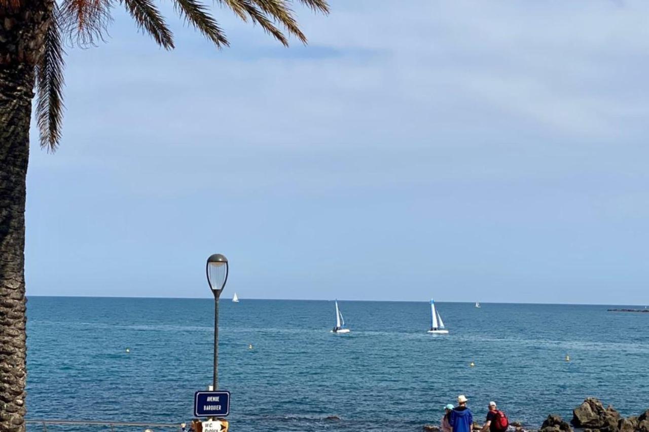 Fully Equipped Beachfront Studio In The Heart Of The City Center Bd Leclerc Antibes Exterior foto